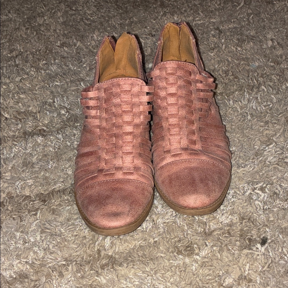 Women's Woven ankle boots